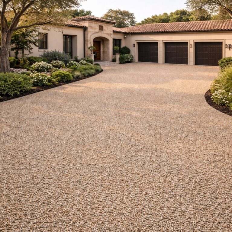 Resine ghiaia - lavoro realizzato da Ecoresina 2