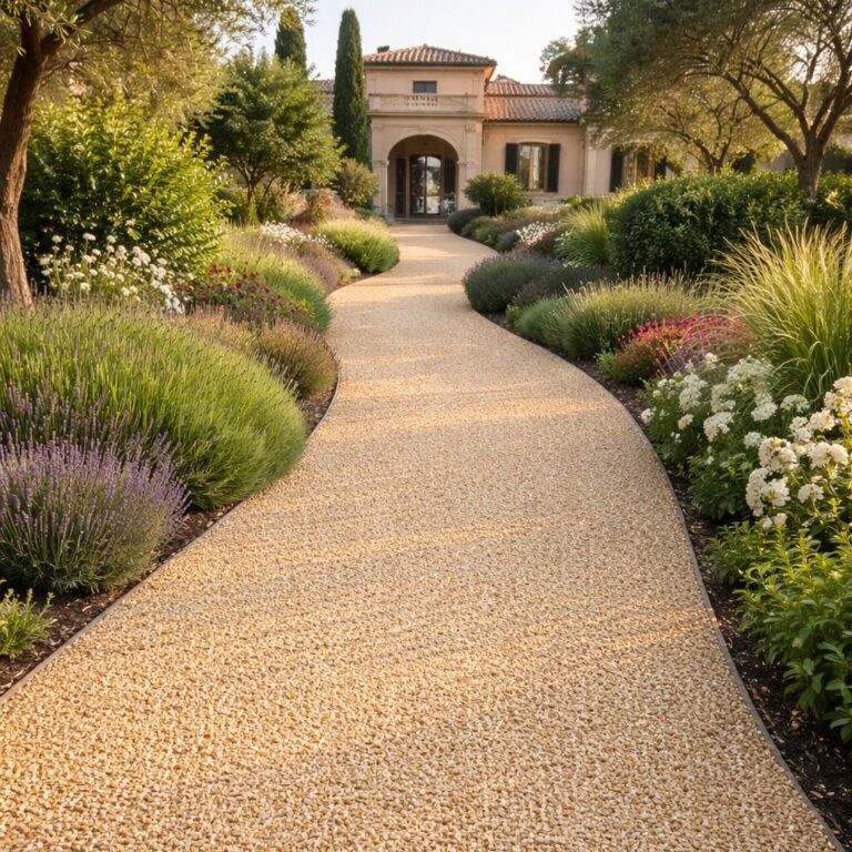 Resine ghiaia - lavoro realizzato da Ecoresina 4